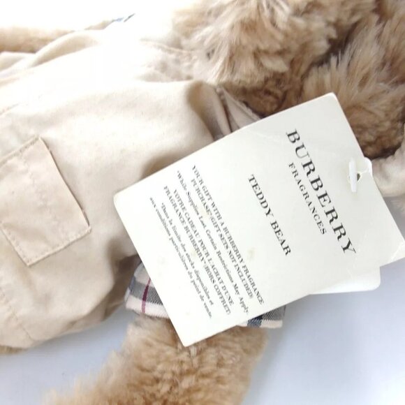 Authentic BURBERRY Teddy Bear Nova Check Novelty doll cotton [Used] - Picture 10 of 13